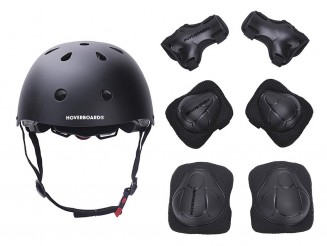Protective Gear Safety Helmet Knee Elbow Pad Set by HOVERBOARD